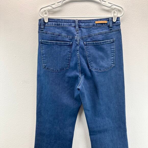 Soft Surroundings Ultimate High Rise Bootcut Jeans Stretchy Blue 10 - Picture 5 of 13